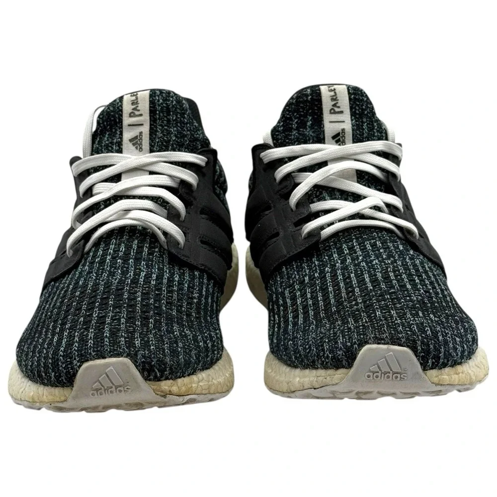 adidas Parley x UltraBoost 4.0‎ Men's Size 12 Black Teal Running Shoes CG3673